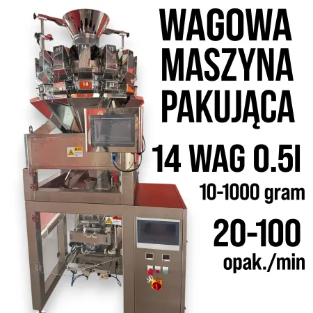 Pionowa maszyna pakująca VT-180YT (zintegrowana z wagą)