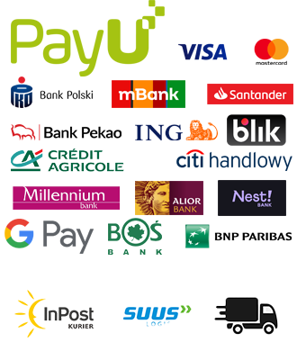 Rodzaje płatności i dostawy
